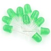 Oem LED 10mm žalias - 10 vnt