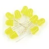 Oem LED 8mm geltonas - 10 vnt