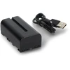 Oem Ličio jonų NP-F550C 3900mAh 7.2 V baterija su USB Type-C jungtimi, skirta M5Stack Tab5 ir NP-F serijos įrenginiams