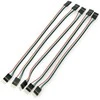 Oem Lizdas-kaištis juostinis laidas 4 kontaktų - 20cm - 5 vnt