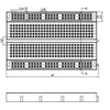 Oem Midi maketavimo plokštelė - 400 laukų – MR200-001
