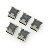 Oem MiniUSB B lizdas - SMD