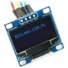 Oem OLED ekranas, mėlyna grafika, 0.96" 128x64px I2C - mėlynas