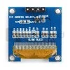 Oem OLED ekranas, mėlyna grafika, 0.96" 128x64px I2C - mėlynas