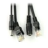 Eurokomp Oem PoE adapteris - maitinimas per LAN - RJ45 į DC jungtį - 2 vnt