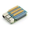 Oem Raspberry PI 4/3/B+/2 GPIO išplėtimo plokštė E1 - mėlyna