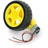 Oem Ratas + DC variklis 65x26mm 5V su 48:1 pavara + laidai