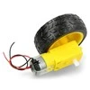 Oem Ratas + DC variklis 65x26mm 5V su 48:1 pavara + laidai