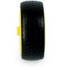 Oem Ratas su padanga 65x26mm - geltonas