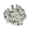 Wtyk Oem SAT F kištukas 9.7 mm RG11 kabeliui - varis - 25 vnt