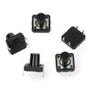 Oem Taktinis jungiklis 12x12mm h-7mm - 5 vnt