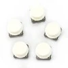 Oem Taktinis mygtukas 12x12mm su dangteliu - mushroom baltas - 5 vnt