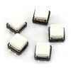 Oem Taktinis mygtukas 12x12mm su dangteliu - kvadratinis baltas - 5 vnt