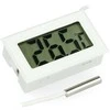Oem Termometras su LCD ekranu nuo -50 °C iki 100 °C - baltas