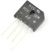 Oem Tilto lygintuvas KBU10M - 1000V/10A - plokščias - 5 vnt