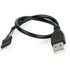 Oem USB A laidas 0.3m su kištuku 1x5