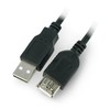 ART KABUSB2 A-A 3M AL-OEM-111 prailginimo kabelis USB 2.0 A vyriškas-A moteriškas 3 m oem