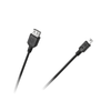 Oem USB - mini USB kabelis Juodas