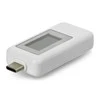 Oem USB testeris Keweisi KWS-1802C srovės ir įtampos matuoklis iš USB C prievado - baltas