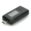 Oem USB testeris Keweisi KWS-1802C srovės ir įtampos matuoklis iš USB C prievado - juodas