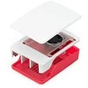 Oficialus Raspberry Pi 5 dėklas - raudona - balta