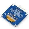 OLED ekranas mėlynas, 1.3” (A), 128x64px SPI/I2C, kampinės jungtys, Waveshare 10444