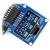 OLED ekranas mėlynas, 1.3” (A), 128x64px SPI/I2C, kampinės jungtys, Waveshare 10444