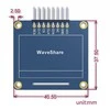OLED ekranas mėlynas, 1.3” (A), 128x64px SPI/I2C, kampinės jungtys, Waveshare 10444