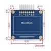 OLED ekranas mėlynas, 1.3” (B), 128x64px SPI/I2C, tiesios jungtys, Waveshare 10451