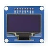 OLED ekranas mėlynas, 1.3” (B), 128x64px SPI/I2C, tiesios jungtys, Waveshare 10451