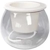 Oliz Savaime laistantis vazonas - 10.2 cm - Baltas - Automatinis augalų laistymas
