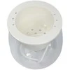 Oliz Savaime laistomas gėlių vazonas - 10.2 cm - baltas - automatinis augalų laistymas