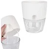 Oliz Savaime laistomas gėlių vazonas - 10.2 cm - baltas - automatinis augalų laistymas