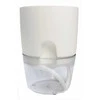 Oliz Savaime laistomas gėlių vazonas - 10.2 cm - baltas - automatinis augalų laistymas