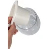 Oliz Savaime laistomas gėlių vazonas - 10.2 cm - baltas - automatinis augalų laistymas