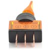Oem ON-OFF jungiklis ASW-14D su LED, 12V/20A - oranžinis