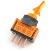 Oem ON-OFF jungiklis ASW-14D su LED, 12V/20A - oranžinis