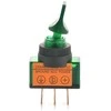 Oem ON-OFF jungiklis ASW-14D su LED, 12V/20A - žalias