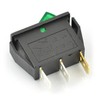 Oem On-Off jungiklis IRS-101-1B - 250VAC/16A - žalias