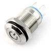 Oem ON-OFF jungiklis monostabilus - PBW-12BPW - 2A/250V - plokščias raudonas