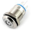 Oem ON-OFF jungiklis monostabilus - PBW-12BPW - 2A/250V - plokščias raudonas/žalias
