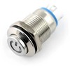 Oem ON-OFF jungiklis monostabilus - PBW-12BPW - 2A/250V - žalias