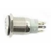 Oem ON-OFF jungiklis monostabilus - PBW-16BPW - 2A/250V - plokščias žalias/raudonas