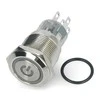 Oem ON-OFF jungiklis monostabilus - plokščias - mėlynas - 12V