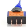 Oem ON-OFF tumblerinis jungiklis ASW-14D su LED, 12V/20A - mėlynas