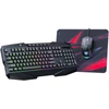 Ausinės Onikuma TZ3006 3-in-1 Gaming Set: Keyboard + Mouse + Mouse Pad