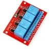 Openplatform Relės modulis Iduino 4 kanalai - 10A/250VAC kontaktai - 5V ritė