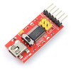 Openplatform Keitiklis USB-UART FTDI FT232RL miniUSB + USB laidas