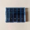 Oem Organizatorius 10 skyrių - mėlynas - 59x47x15mm - Plastikinė dėžutė - uždaras konteineris