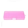 Oem Organizatorius 15 skyrių 175x100x22mm - rožinė - konteineris smulkiems daiktams